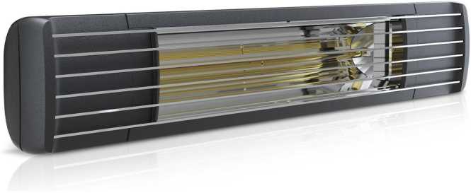 ETHERMA EXO PRO Infrarotstrahler, 2.5kW, schwarz, IP65 