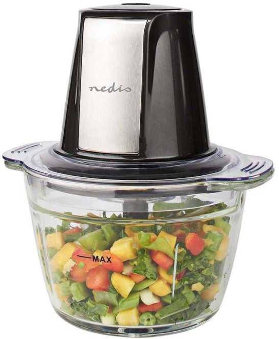 Mini-Häcksler KAMC300CGY schwarz / silber 