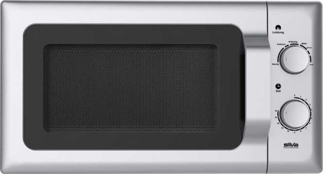 Unterbau Mikrowelle MWU 20.4 Silber 