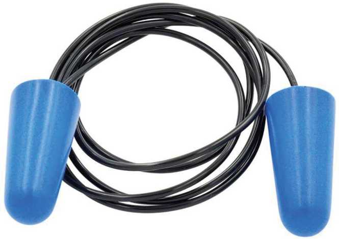 Gehörstöpsel blau SNR 30 db 