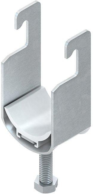 Universal-Bügelschelle für 1 Kabel Ø 46-50 mm Schlitzweite 18-22 mm 
