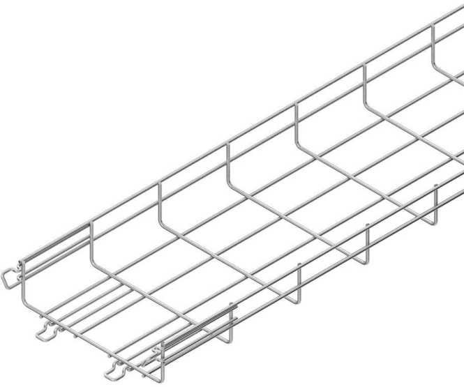 Gitterrinne U-förmig m. angeschweißtem Verbinder 54x300x3000 mm CITO Stahl 