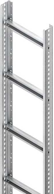 Steigetrasse 60x200x3000mm Sprossenabstand 300mm 1,75kN t=2mm Stahl bandverzinkt 