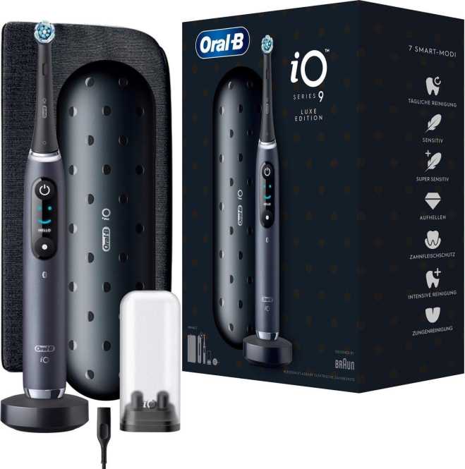 Zahnbürste Oral-B iO Series 9 Luxe Edition Schwarz 
