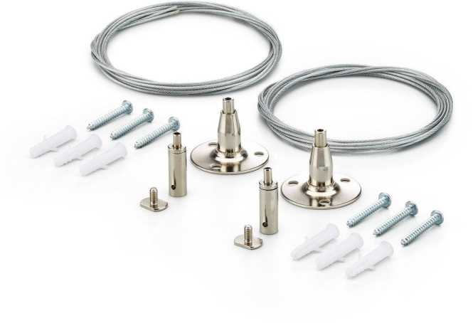 CoreLine waterproof tubular WT210Z SW2 Abhängeset indoor 