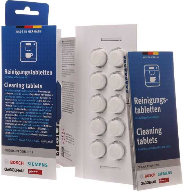 Reinigungstabletten für Kaffeevollautomaten 