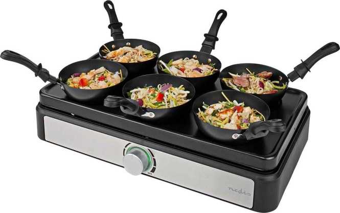 Wok Set mit Grillplatte FXRA310FBK6 