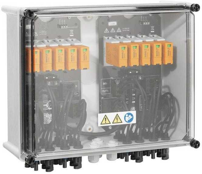 PV Generatoranschlusskasten 1000V 4 MPPT´s 2 Eingänge/1 Ausgang pro MPPT 
