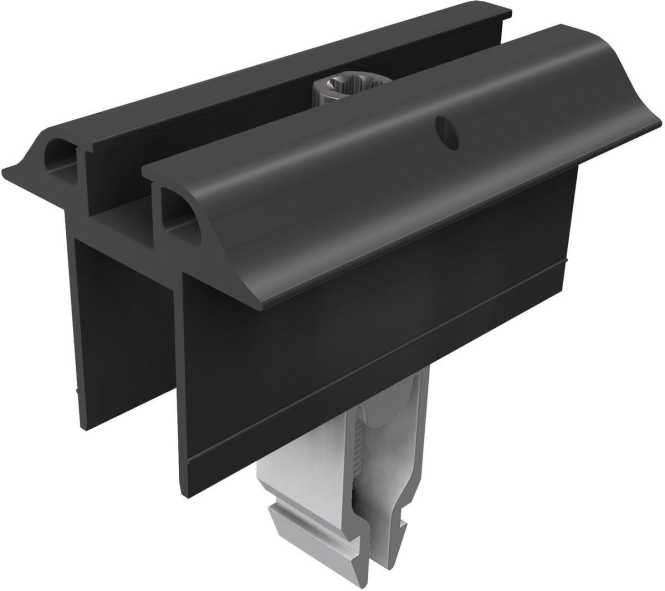 Modulmittelklemme Vario 30-50 mm schwarz 