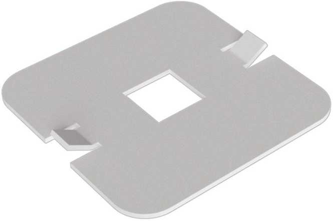 Unterlegblech für Klemme 