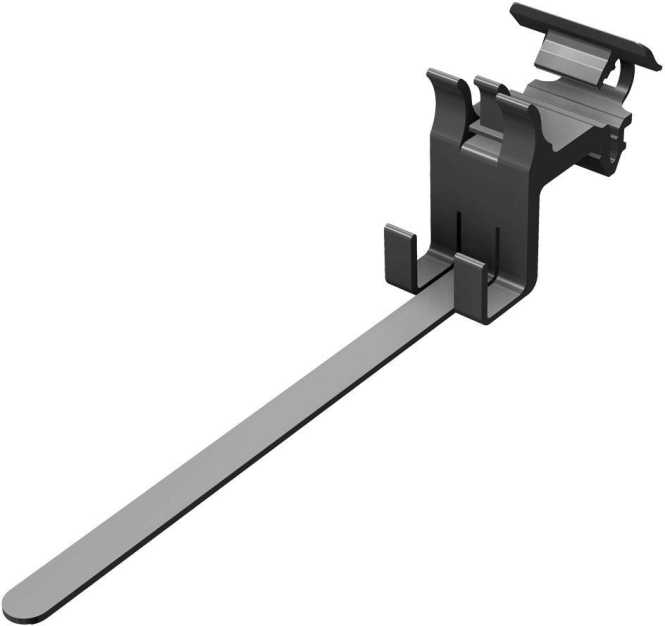 Kabelclip RAIL matt schwarz 