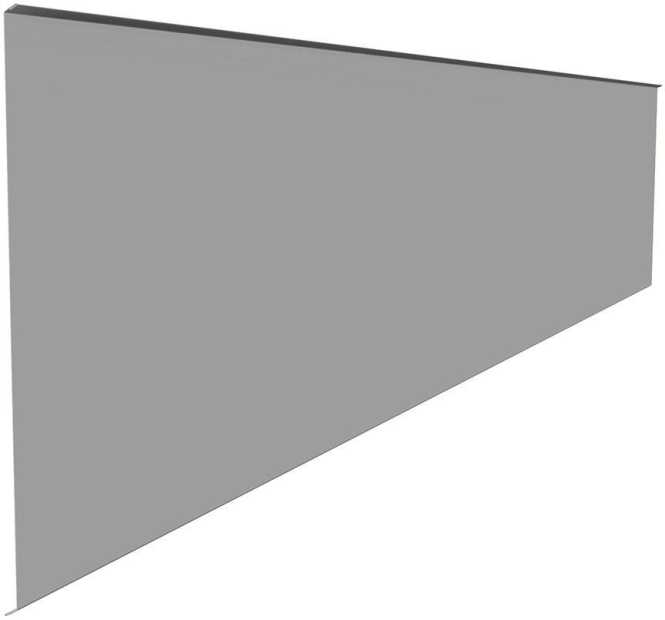 Windschottblech oben 15 Grad 2.0 