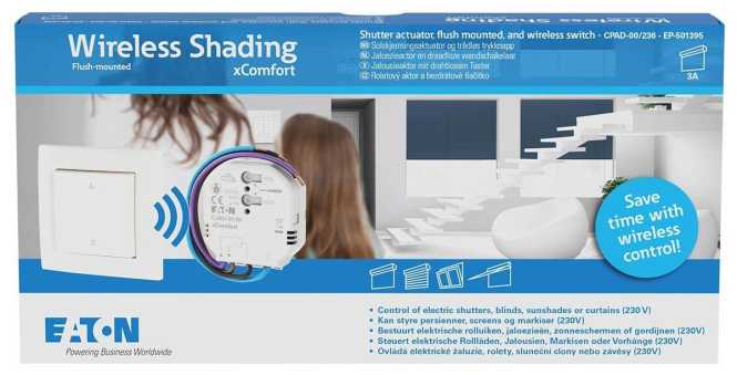 Beschattungspaket xComfort Schalter 