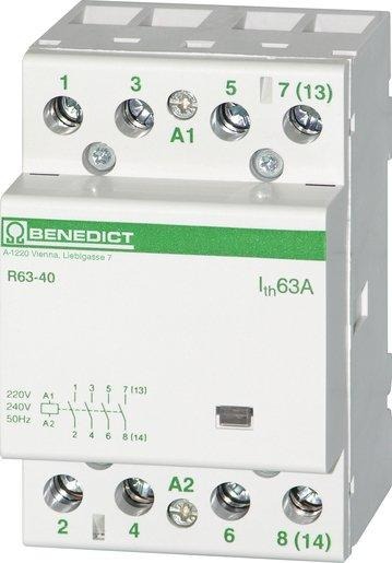 Installationsschütz 63A 220-240V 