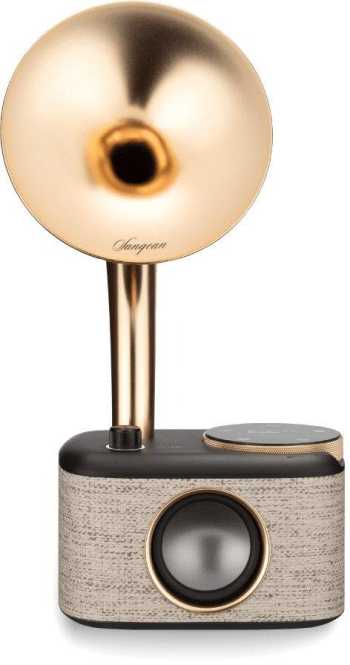 Radio CP-100D Gramophone Design Bluetooth DAB+ schwarz / gold 