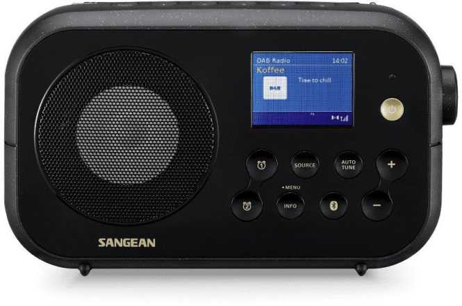 Radio DPR-42BT DAB+ Bluetooth Nickerchen-Timer schwarz 