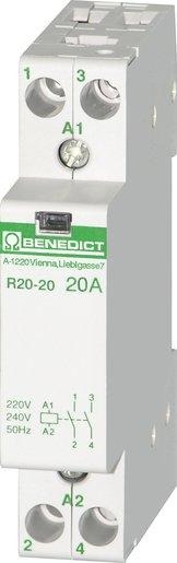 Installationsschütz 20A 220-240V 