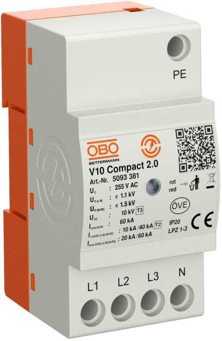 Überspannungsableiter V10 Compact2.0 