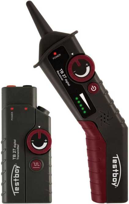 SET Leitungssucher / Kabelsucher - fremdspannungsgeschützt bis 400 V (digital) 