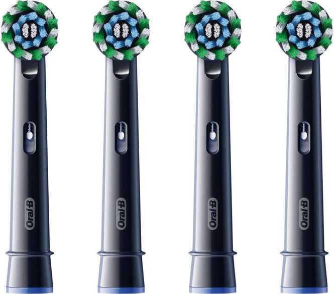 Aufsteckbürsten 4 Stück Pro CrossAction schwarz 