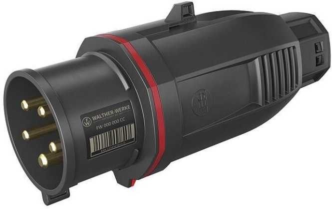 CEE NEO Stecker 32A 5P 6h IP54 One-Touch mit Käfigzugfeder 