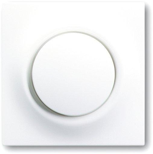 Abdeckung für Aus Wechsel Kreuz Taster alpinweiß glänzend 