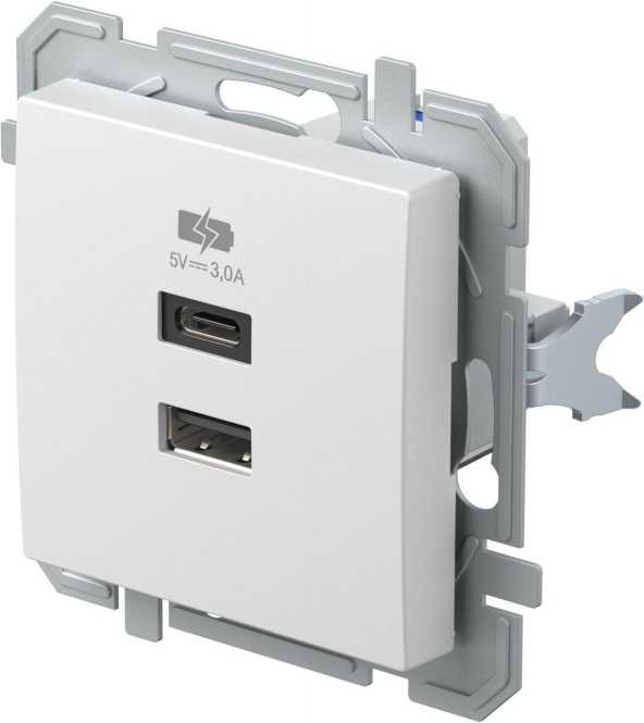 Ladegerät USB 5 V 3,0 A weiß 