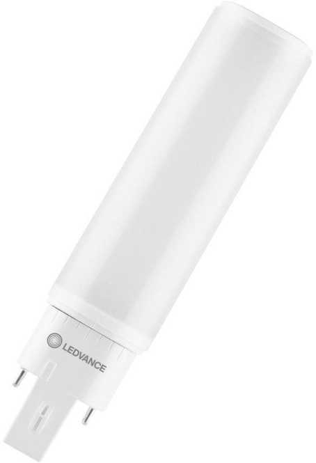 LED Lampe DULUX D E LED (EVG, 230V Netzspannung) Value 7W 830 G24Q-2 18W-Ersatz 