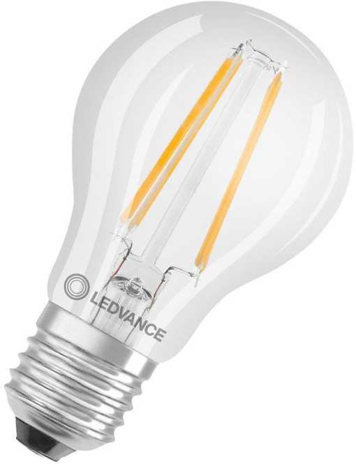 LED Birnenlampe LED CLASSIC A Performance dimmbar 4,8W 827 Filament klar E27 