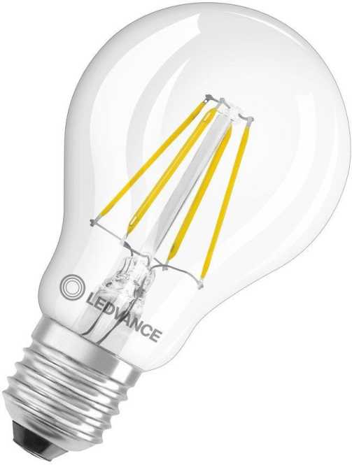 LED Birnenlampe LED CLASSIC A Performance 4W 827 FIL CL E27 