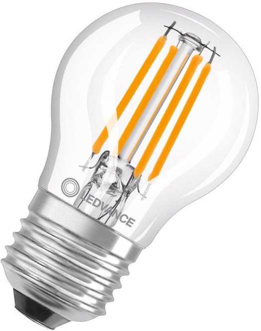 LED Tropfenlampe LED CLASSIC P Performance 5,5W 827 FIL CL E27 