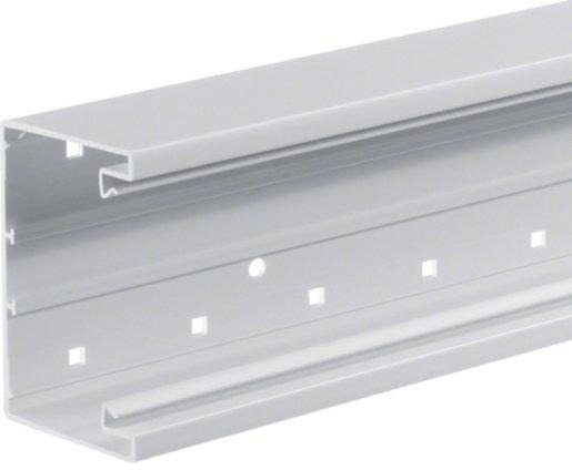 Brüstungskanalunterteil tehalit. BRP 65x100 mm PVC verkehrsweiß 