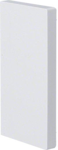 Endstück für Brüstungskanal BRP/BRHP/BRAP 65x130 mm halogenfrei in verkehrsweiß 