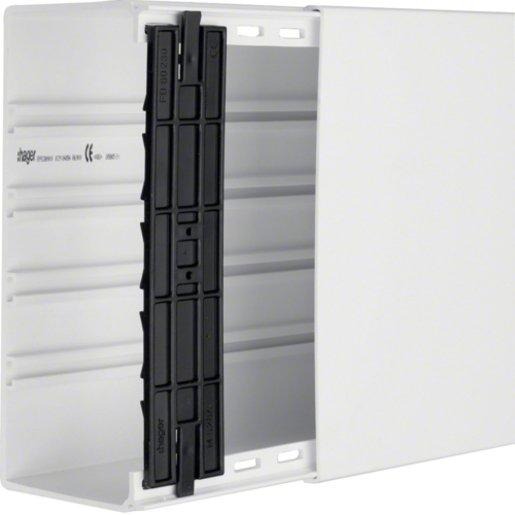 Leitungsführungskanal aus PVC FB 100x230 mm vweiß 