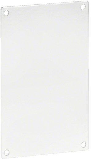 Endstück zu BRAP 68x100 mm aus Aluminium in verkehrweiß 