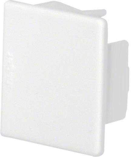Endstück zu LF 30x30 mm verkehrsweiß 