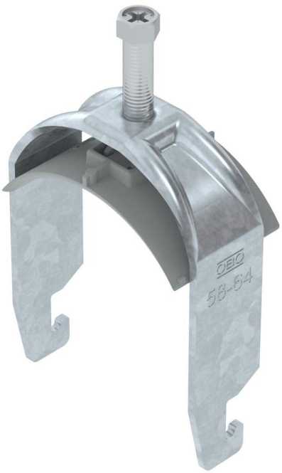 Bügelschelle 2056 58-64 mm St FT 