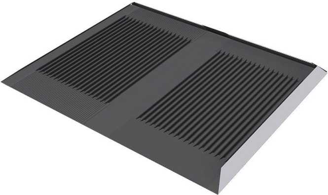 Beta-Platte Farbe Anthrazit RAL 7016 Dachersatzziegel 