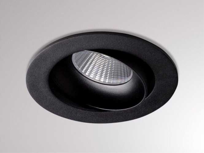 KALIO ROUND R Einbaustrahler schwarz LED 8W 2700K 