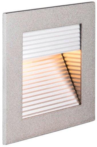 FRAME LED 230V CURVE LED Indoor Wandeinbauleuchte silber 2700K 