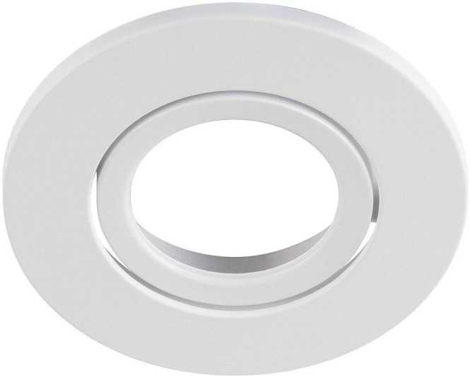 UNIVERSAL DOWNLIGHT Abdeckung für Downlight IP20 schwenkbar rund weiss 