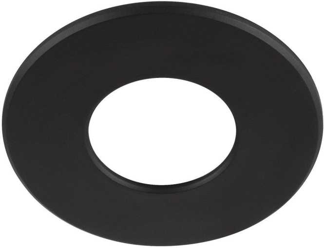 UNIVERSAL DOWNLIGHT Abdeckung für Downlight IP65 rund schwarz 