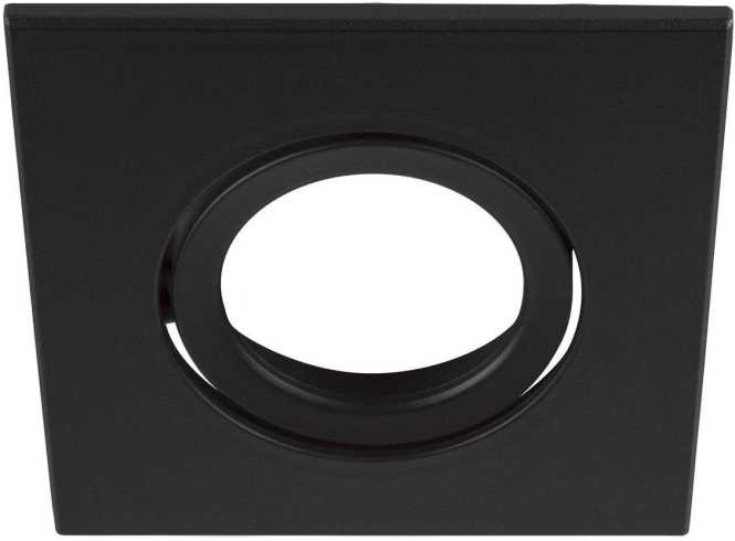 UNIVERSAL DOWNLIGHT Abdeckung für Downlight IP20 schwenkbar eckig schwarz 