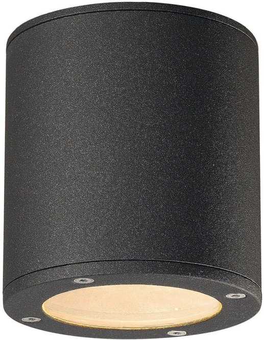 SITRA Outdoor Deckenleuchte TCR-TSE IP44 rund anthrazit max. 9W 