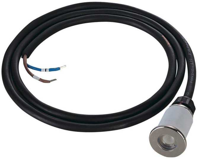 DASAR 370 Bodeneinbauleuchte LED 3000K IP67 rund edelstahl gebürstet 12-24V 2W 