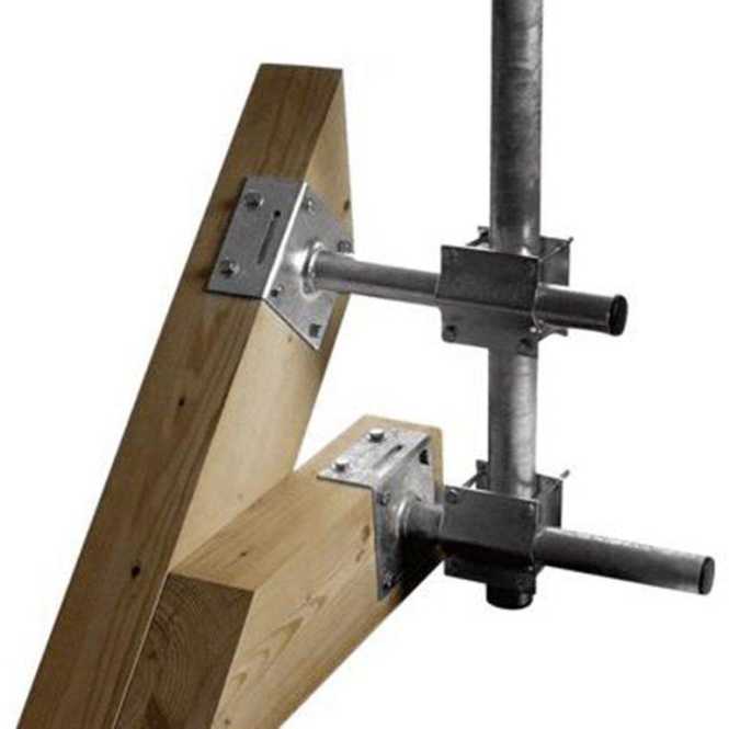 Dachmastmontageset 2 Sparren NG 02 