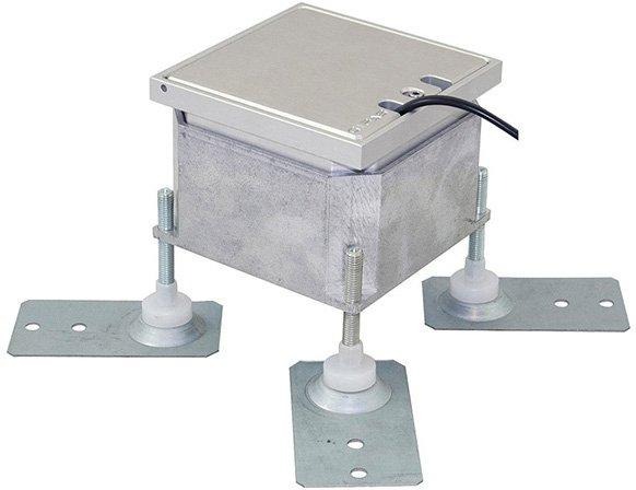 1 Modul 45x45mm nivellierbar +/- 3mm 1x230V/16A 