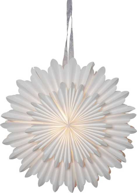 CRYSTAL Papierstern weiß 500x200x500mm 