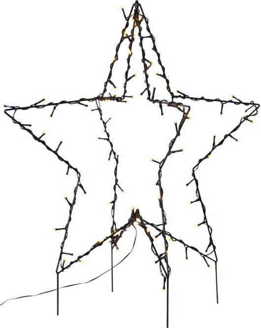 FOLDY LED-Stern 90 Dm600mm Schwarz 