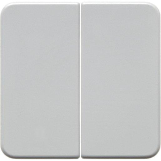 Wippe wg Up IP44 polarweiß glänzend 2-fach 